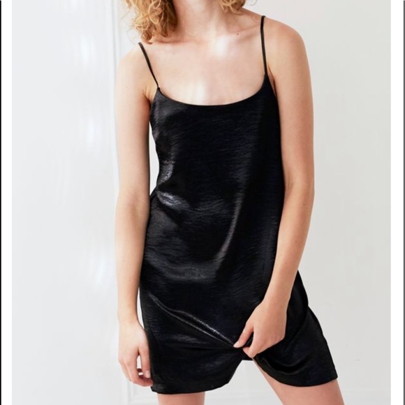 NWT Satin Mini Dress UO - Picture 1 of 7